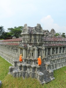Kambodscha, Angkor Wat, Lego.